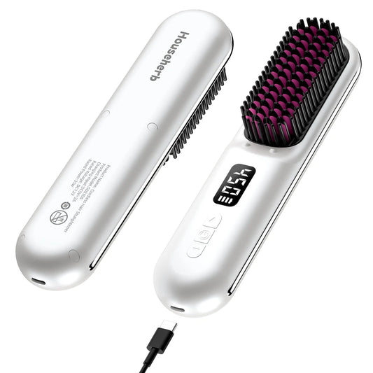 Househerb Cordless Hair Straightener Brush