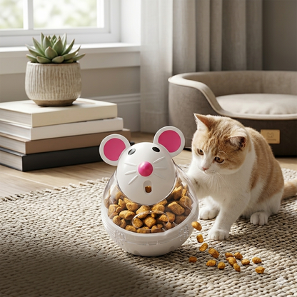 Interactive Cat Food Tumbler Toy
