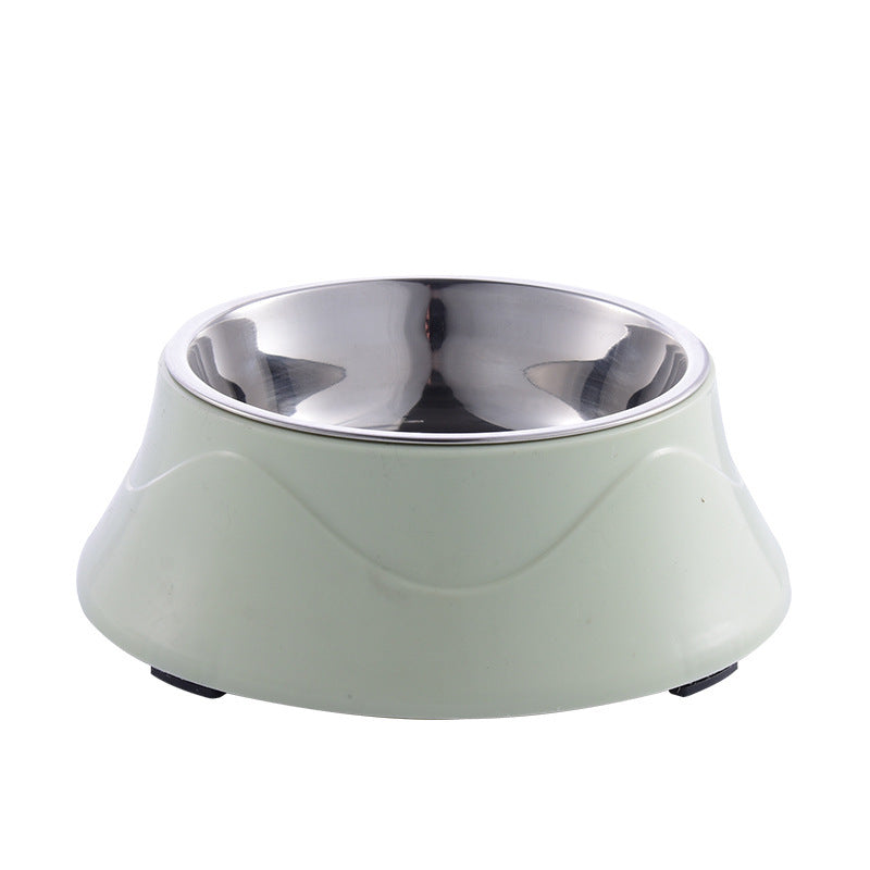 Stainless Steel Non-Slip Pet Bowl (0.4L)